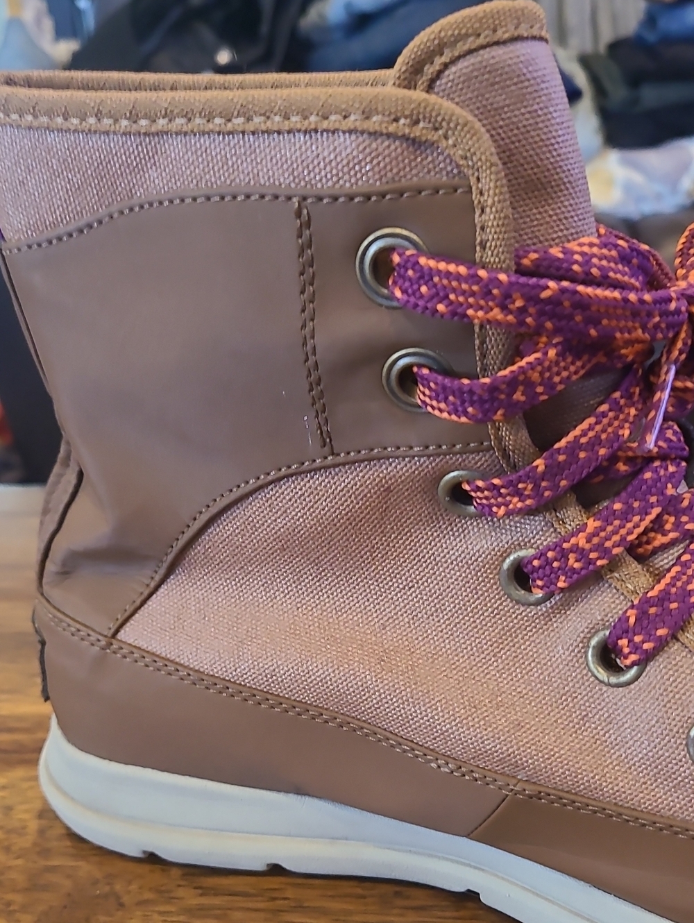Women's Sorel Explorer 1964 Waterproof camel/nutmeg Winter Boots. Size 10 - Picture 3 of 7